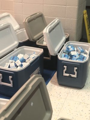 Milk is ready for delivery to Burke County, GA, students