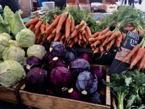 Visiting the San Francisco Farmer's Market December 2017