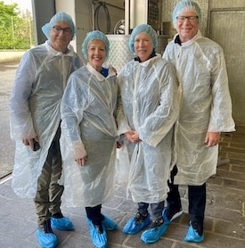 A tour of a Parmigiano Reggiano operation during a visit to Bologna. Italy