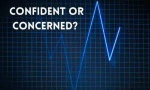 Image of pulse monitor asking if the reader feels confident or concerned about food safety