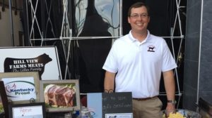 Jim Gilles with Hill View Farms Meats