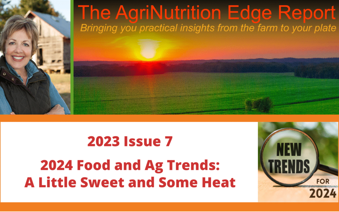 2023 Issue 7: 2024 Food and Ag Trends — A Little Sweet and Some Heat