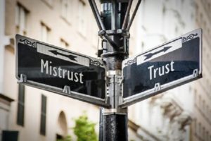 trust and mistrust signs
